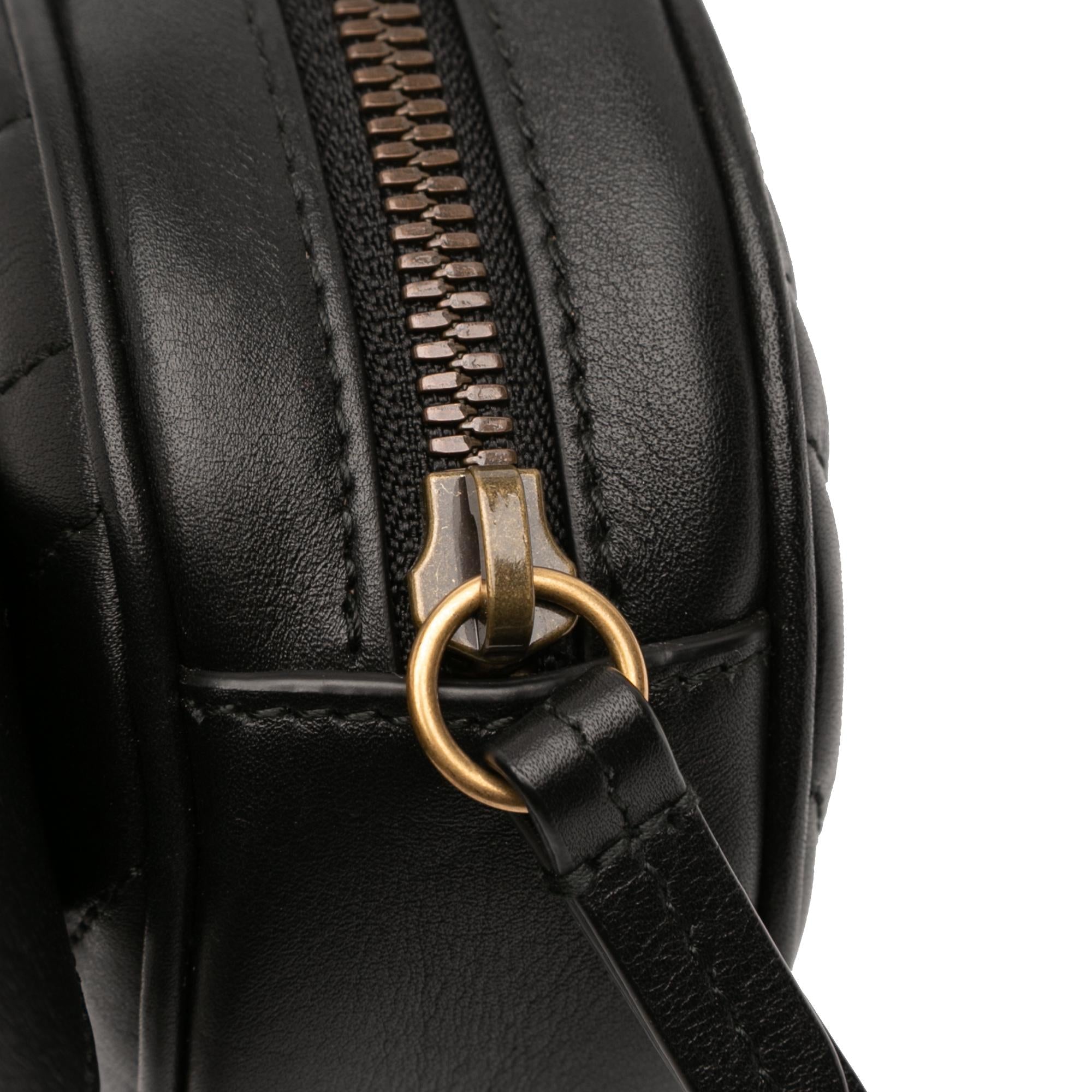 Gucci GG Marmont Matelasse Leather Belt Bag