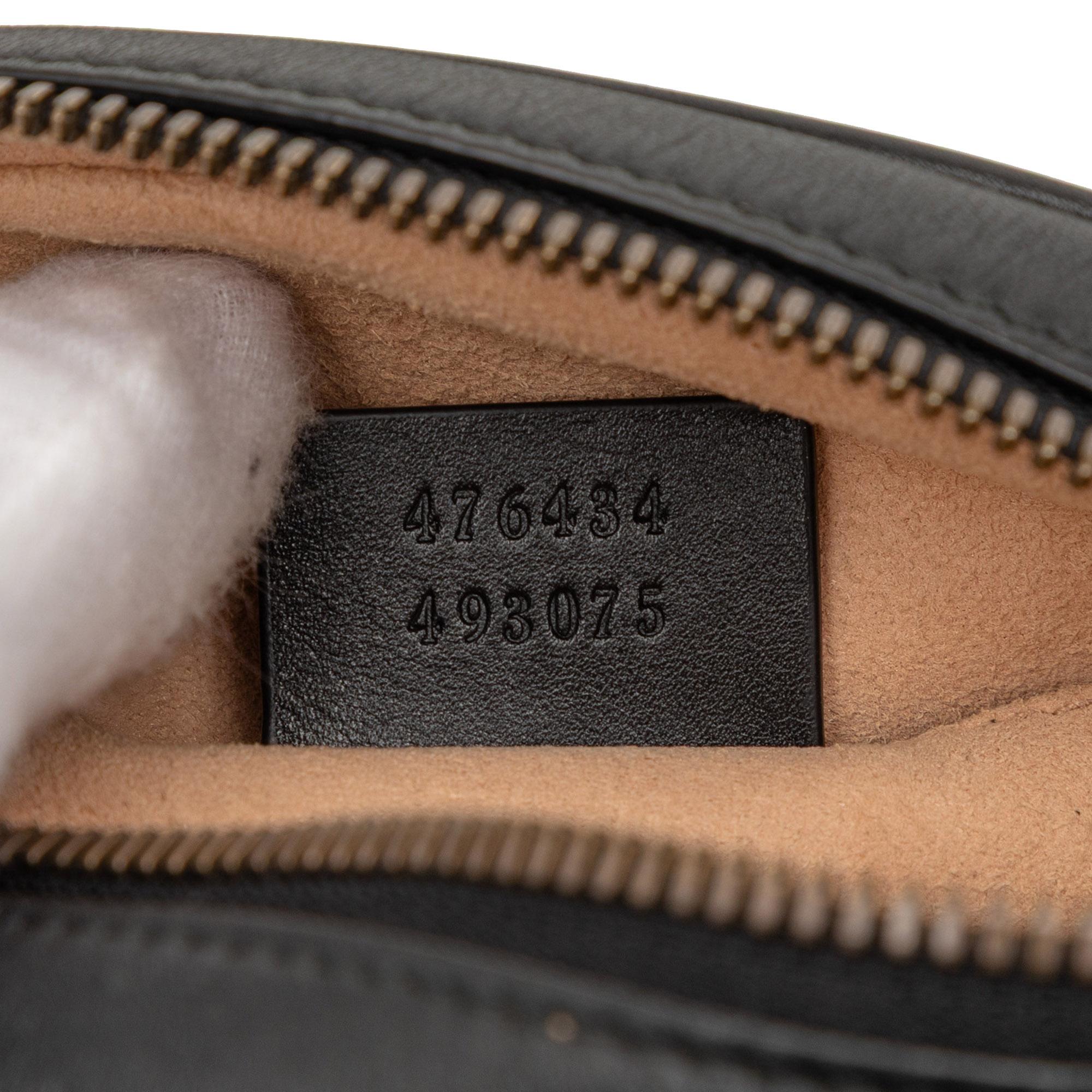 Gucci GG Marmont Matelasse Leather Belt Bag