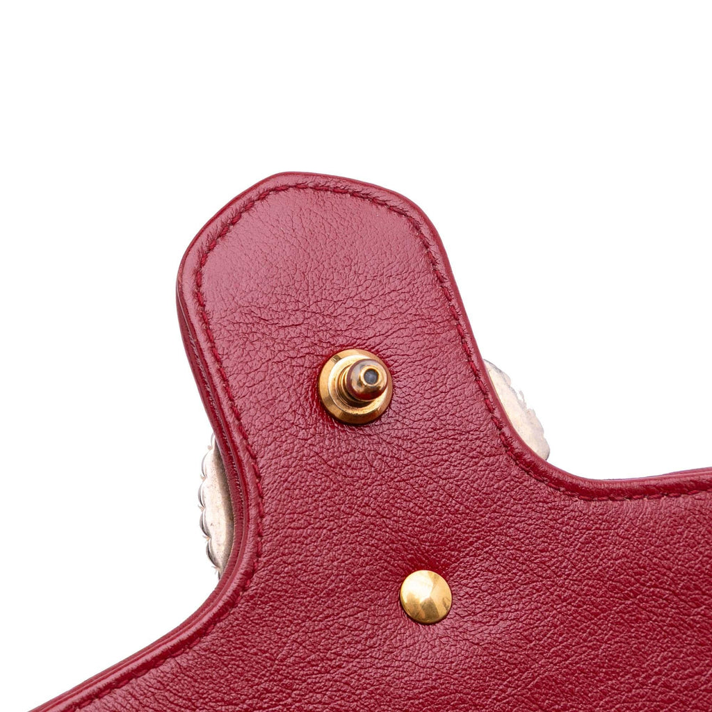 Gucci GG Marmont Matelasse Leather Torchon Top Handle Bag