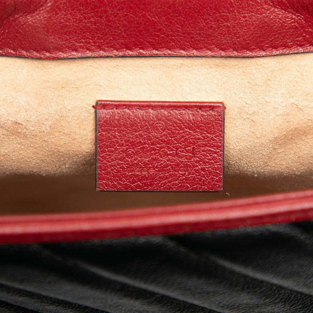 Gucci GG Marmont Matelasse Leather Torchon Top Handle Bag