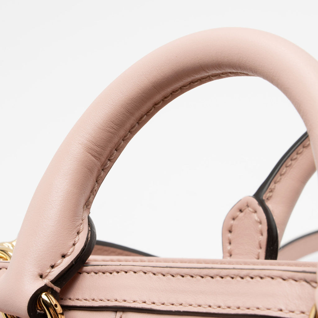 Gucci Jumbo GG Matelasse Leather Mini Top Handle