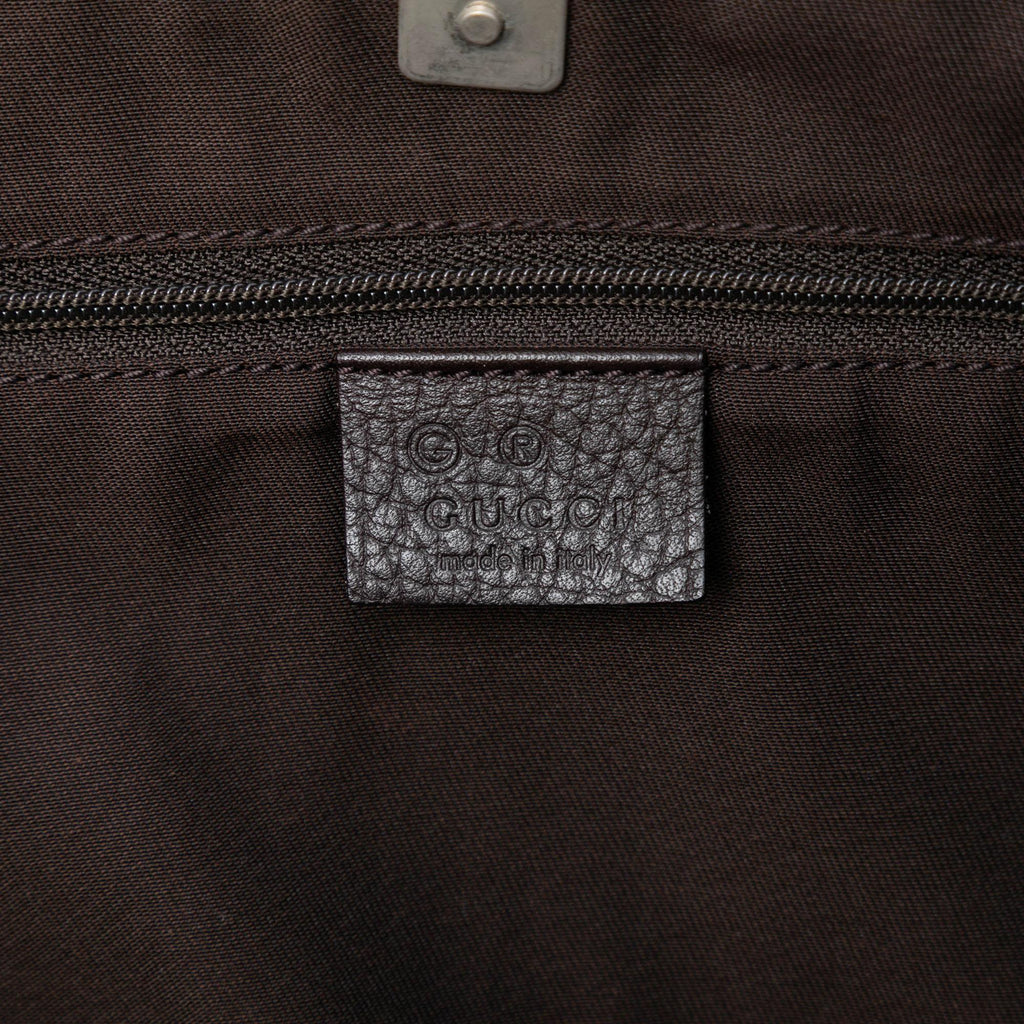 Gucci GG Nylon Abbey D Ring Pocket Tote