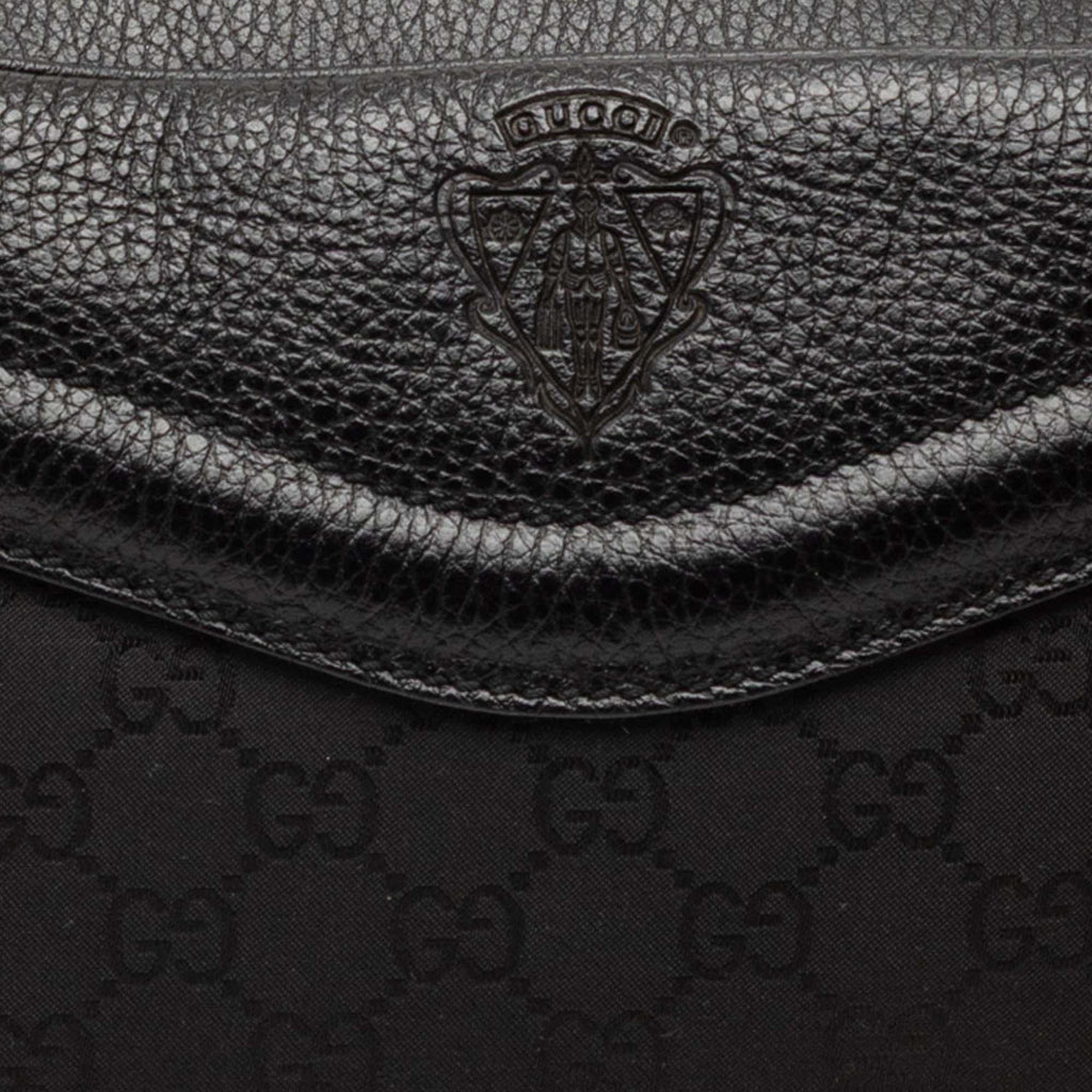 Gucci GG Nylon Crest Shoulder Bag