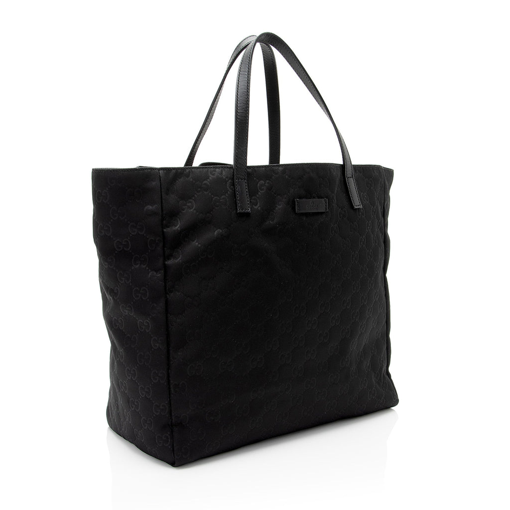 Gucci GG Nylon Shopper Tote (SHF-7F3NYs)