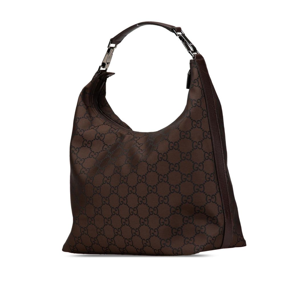 Gucci GG Nylon Shoulder Bag (SHG-OK1rdq)