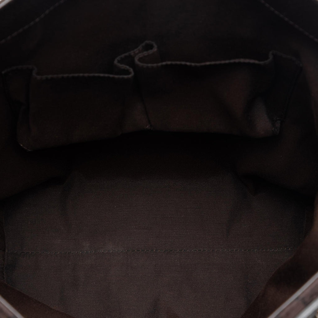 Gucci GG Nylon Vertical Charm Tote