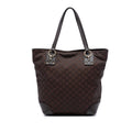 Gucci GG Nylon Vertical Charm Tote