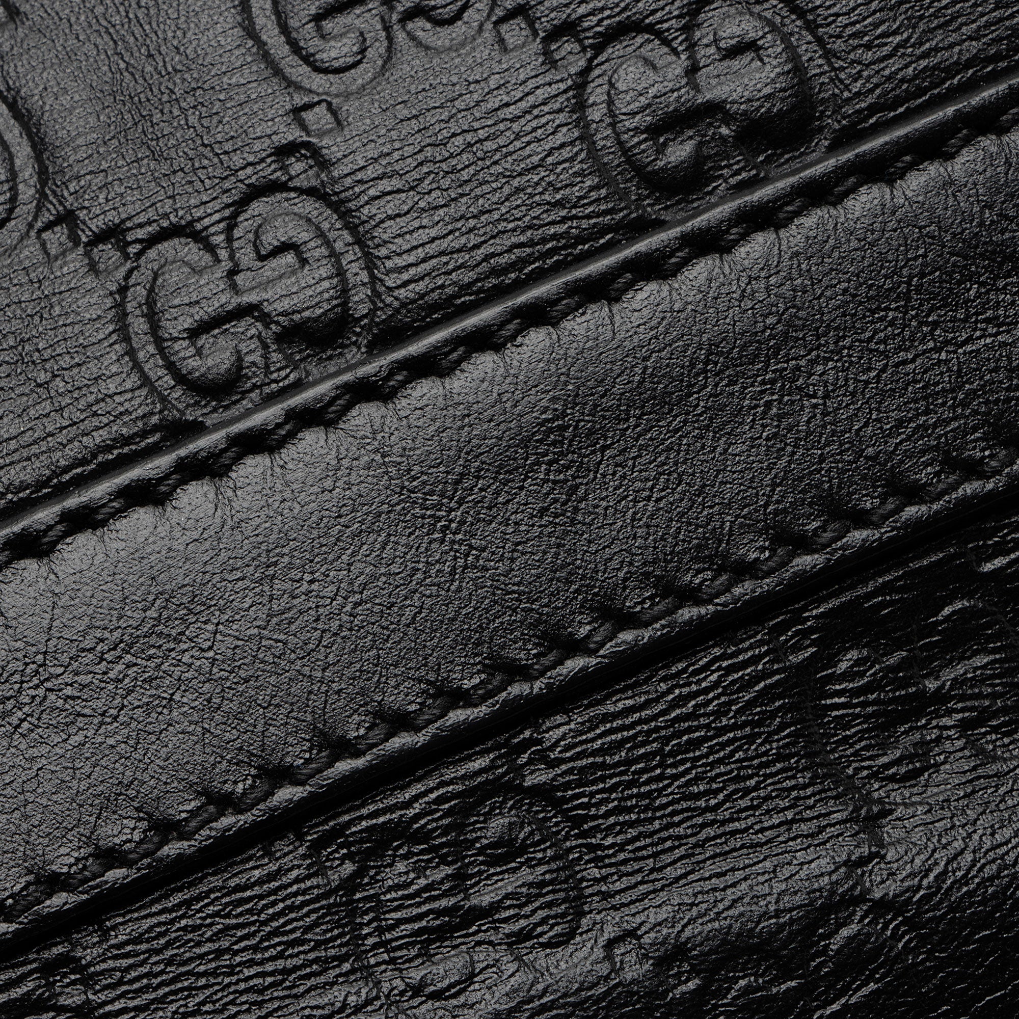 Gucci GG Rubber Effect Web Medium Messenger