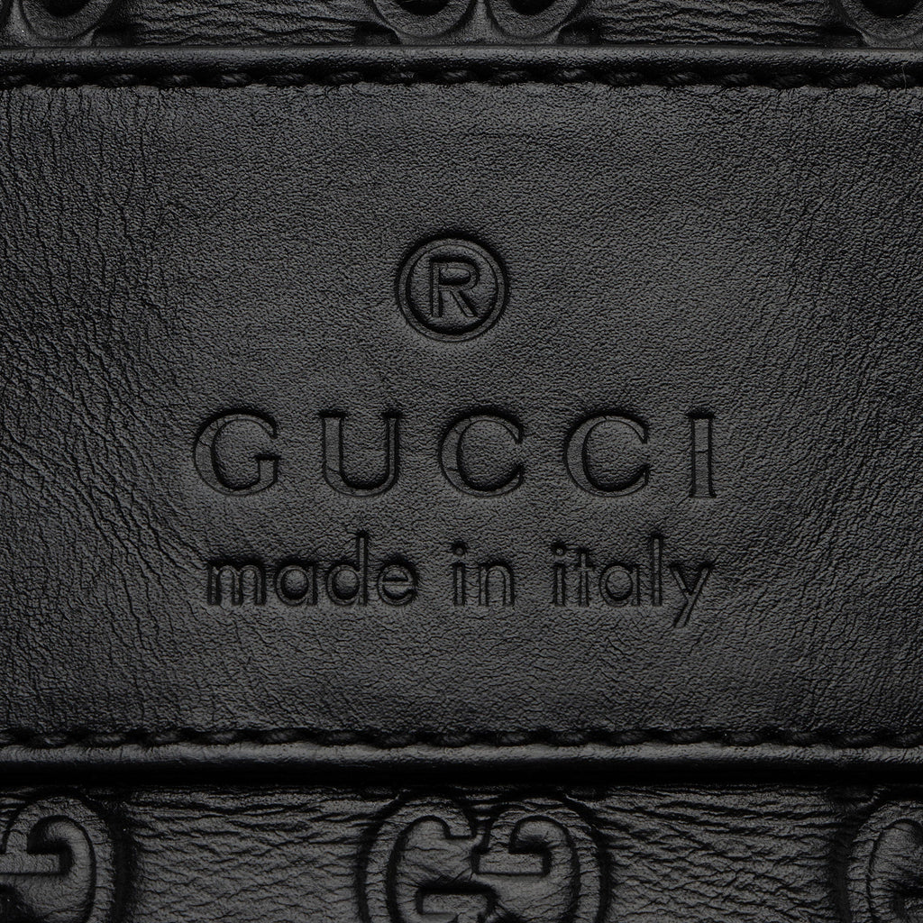 Gucci GG Rubber Effect Web Medium Messenger