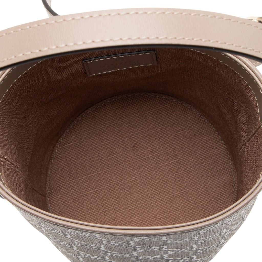 Gucci GG Shadow Drawstring Mini Bucket Crossbody