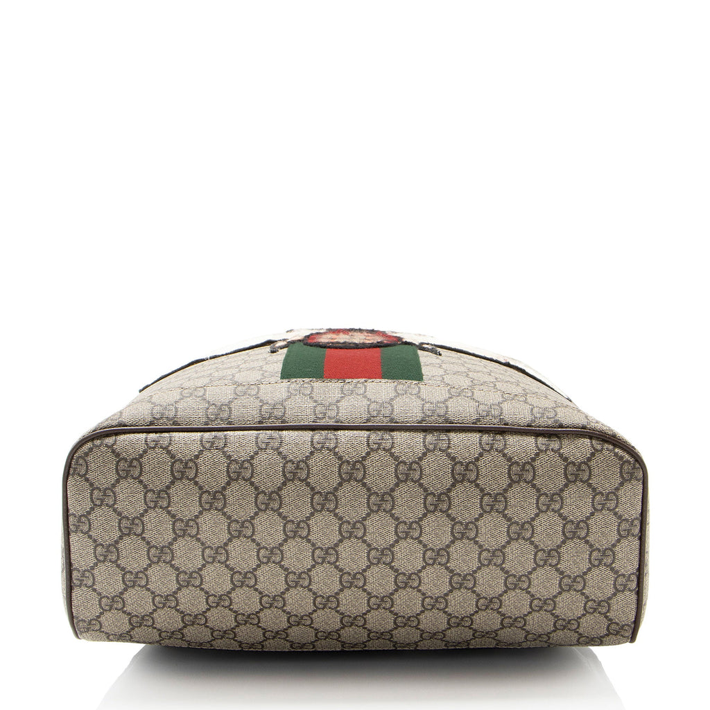 Gucci GG Supreme Animalier Bee Backpack