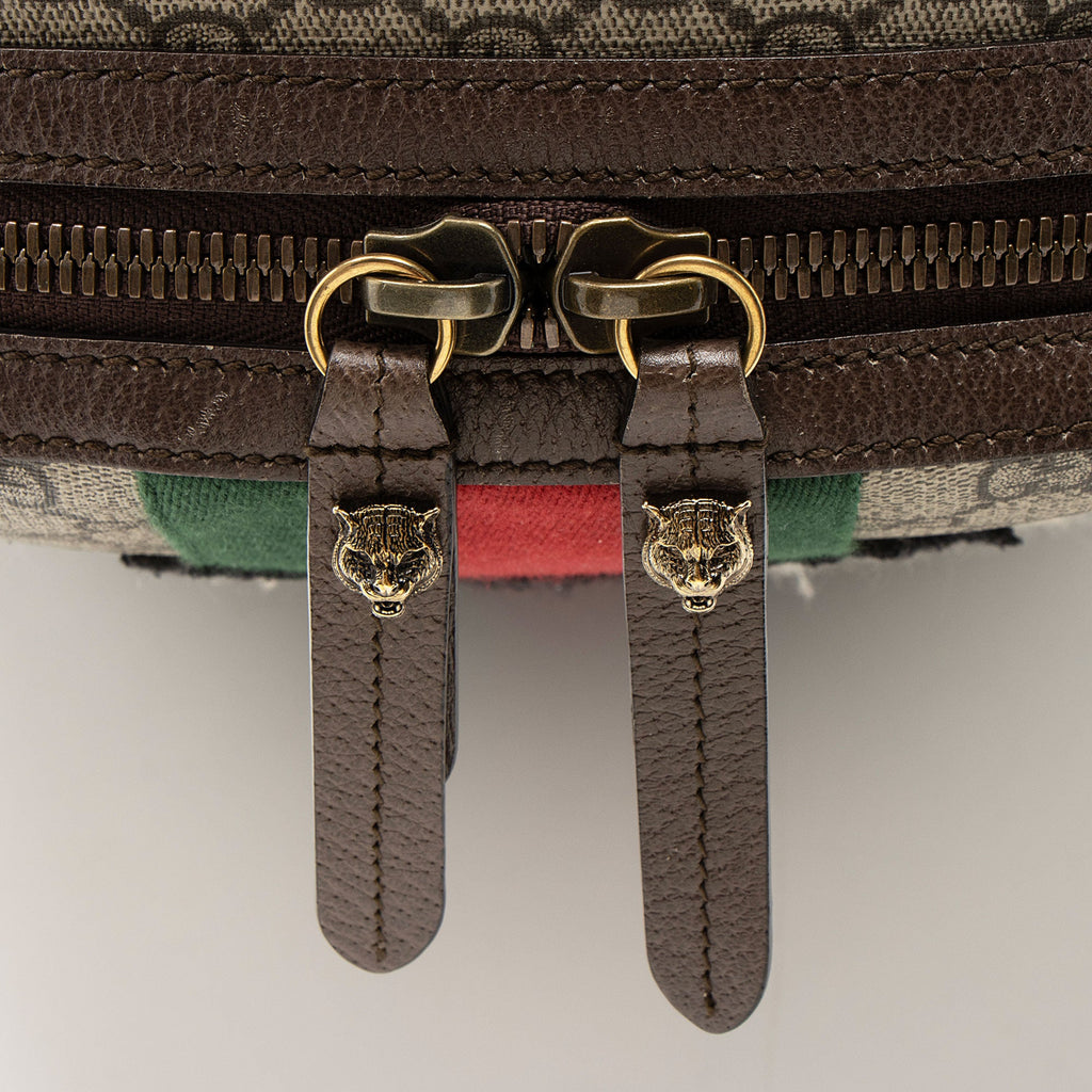 Gucci GG Supreme Animalier Bee Backpack