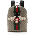 Gucci GG Supreme Animalier Bee Backpack