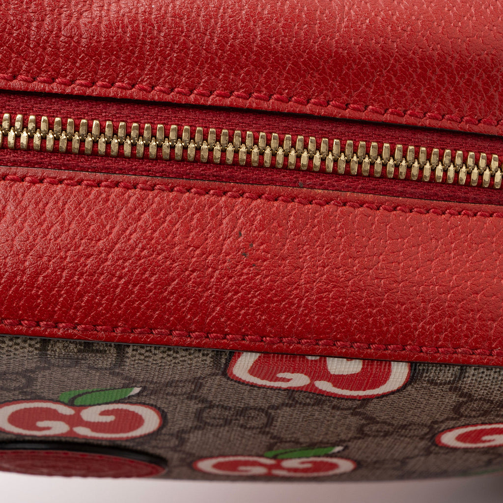 Gucci GG Supreme Apple Camera Bag