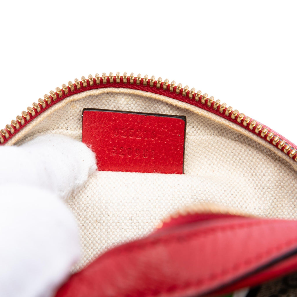 Gucci GG Supreme Apple Round Crossbody
