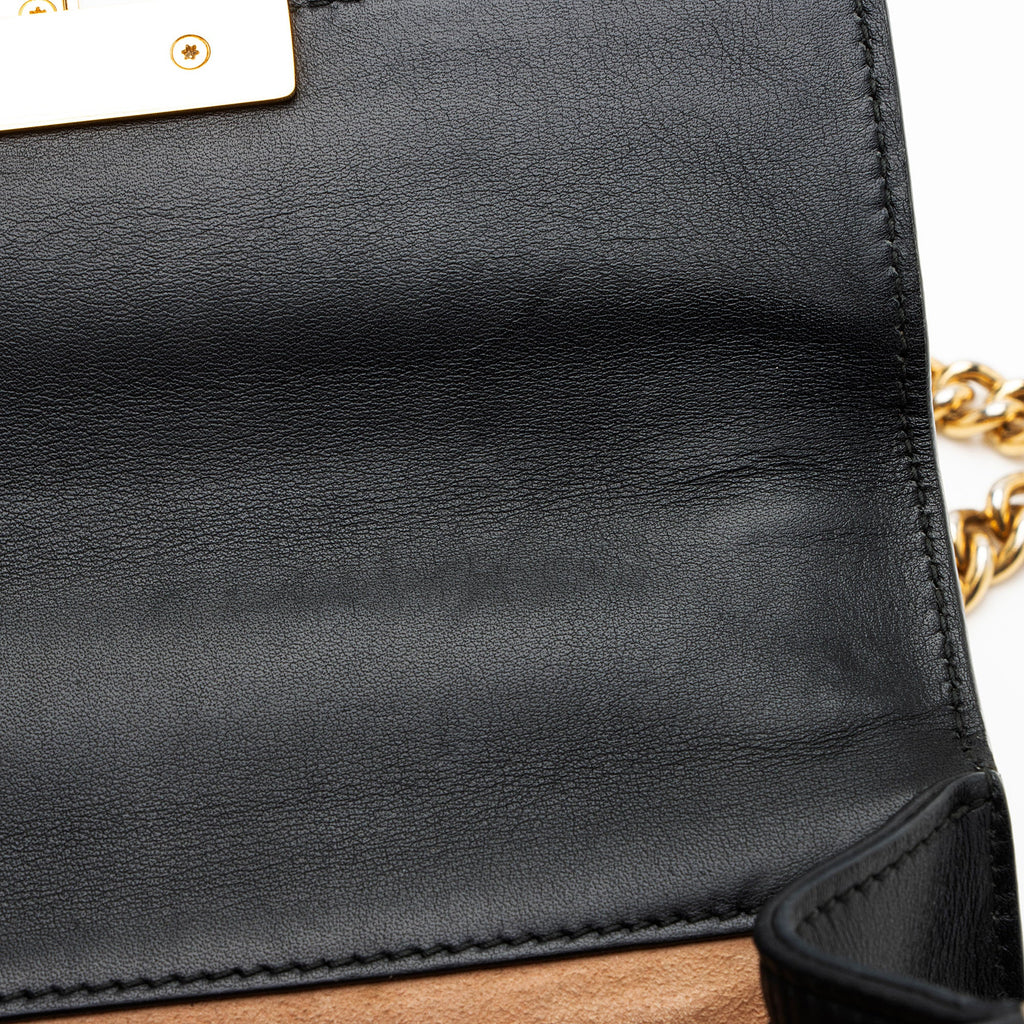 Gucci GG Supreme Bee Padlock Small Shoulder Bag