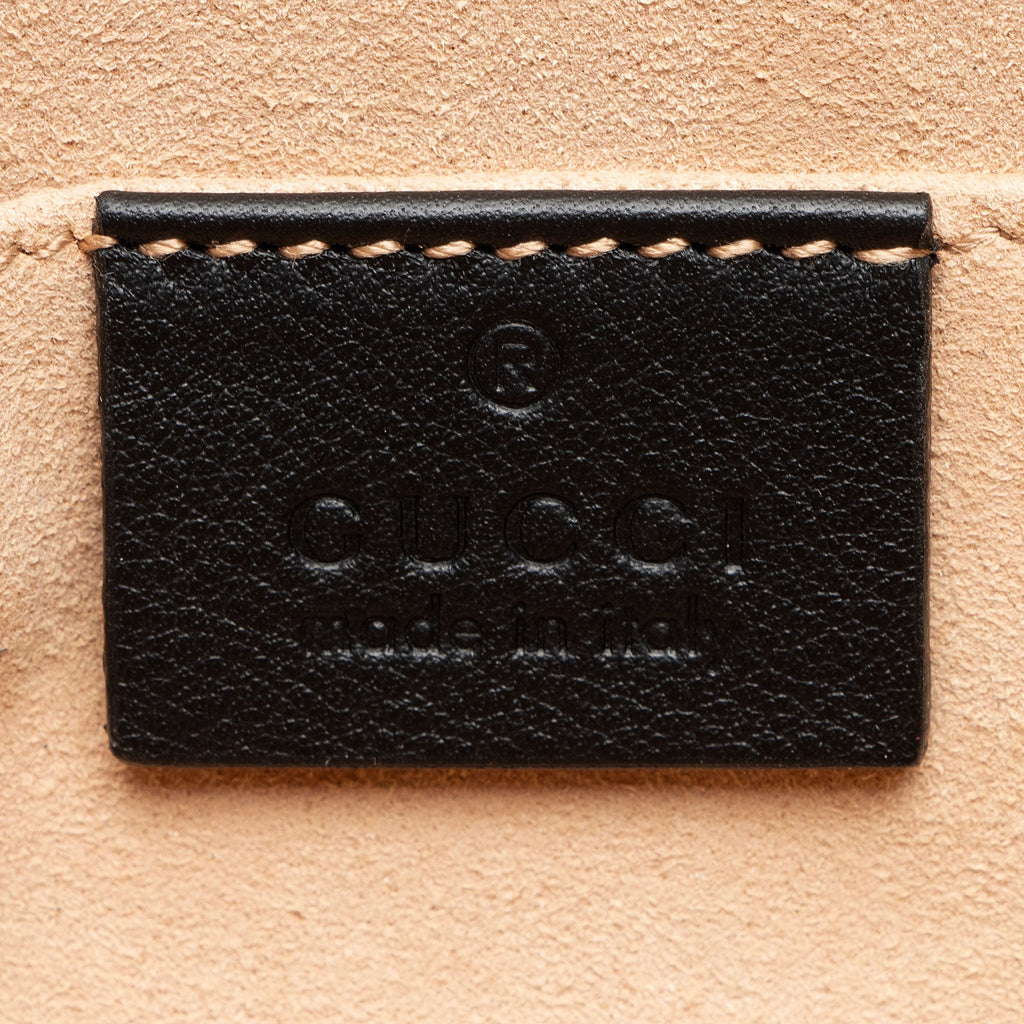 Gucci GG Supreme Bees Padlock Small Tote