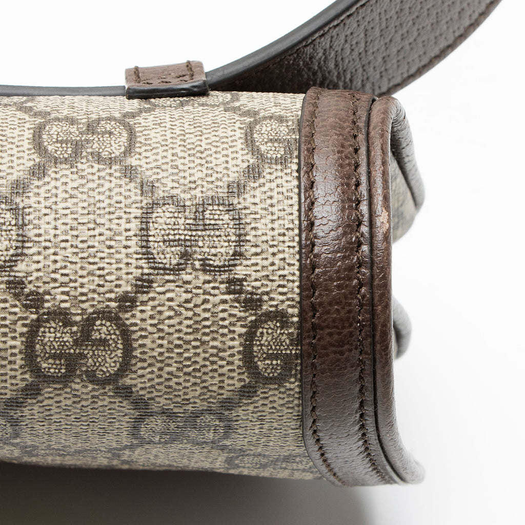 Gucci GG Supreme Blondie Flap Belt Bag - Size 40 / 100
