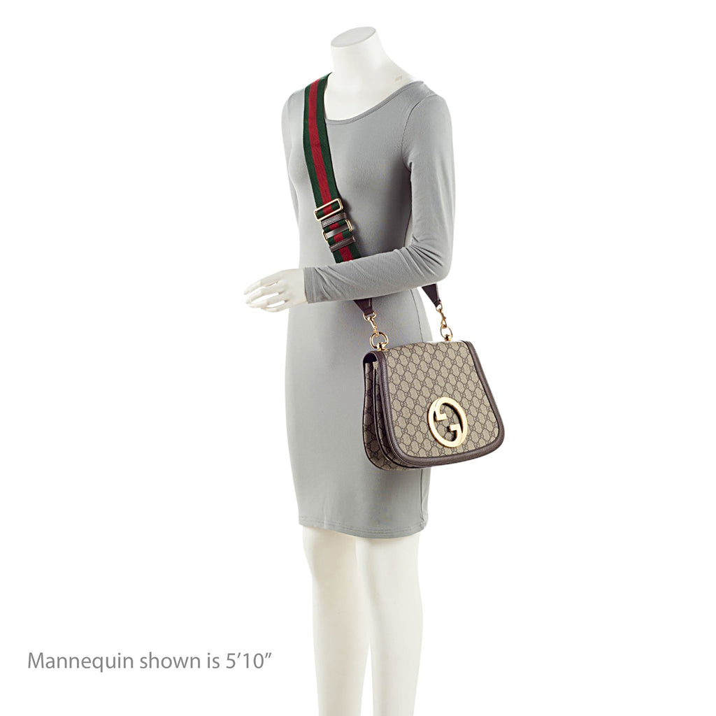 Gucci GG Supreme Blondie Medium Shoulder Bag