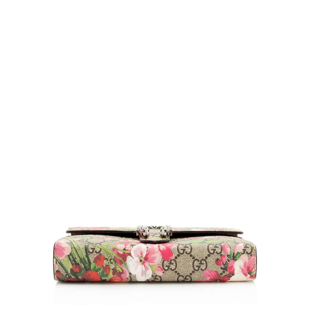 Gucci GG Supreme Blooms Dionysus Chain Wallet