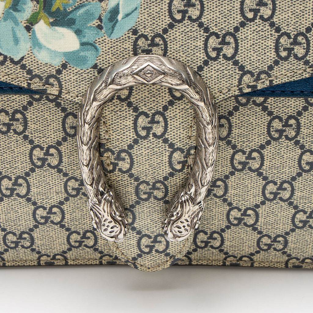 Gucci GG Supreme Blooms Dionysus Large Shoulder Bag
