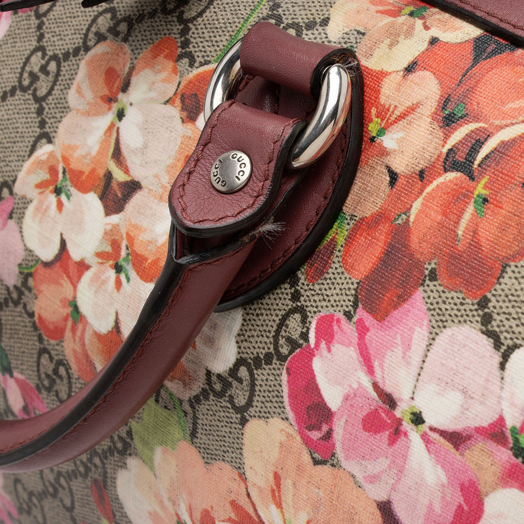 Gucci GG Supreme Blooms Boston Bag (SHF-Nm9g8A)