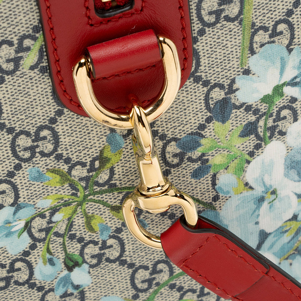 Gucci GG Supreme Blooms Medium Boston Bag (SHF-XceVYh)