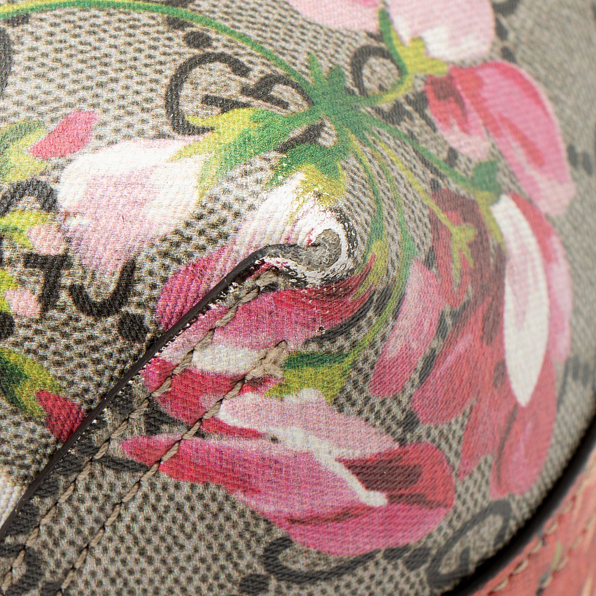 Gucci GG Supreme Blooms Reversible Small Tote