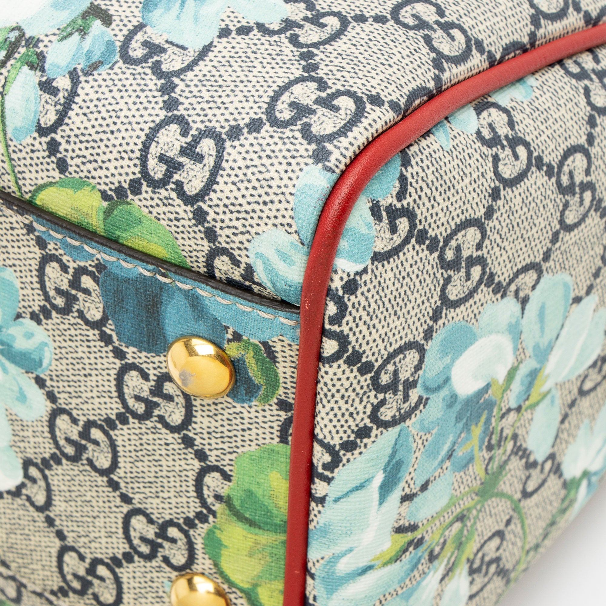 Gucci GG Supreme Blooms Small Satchel