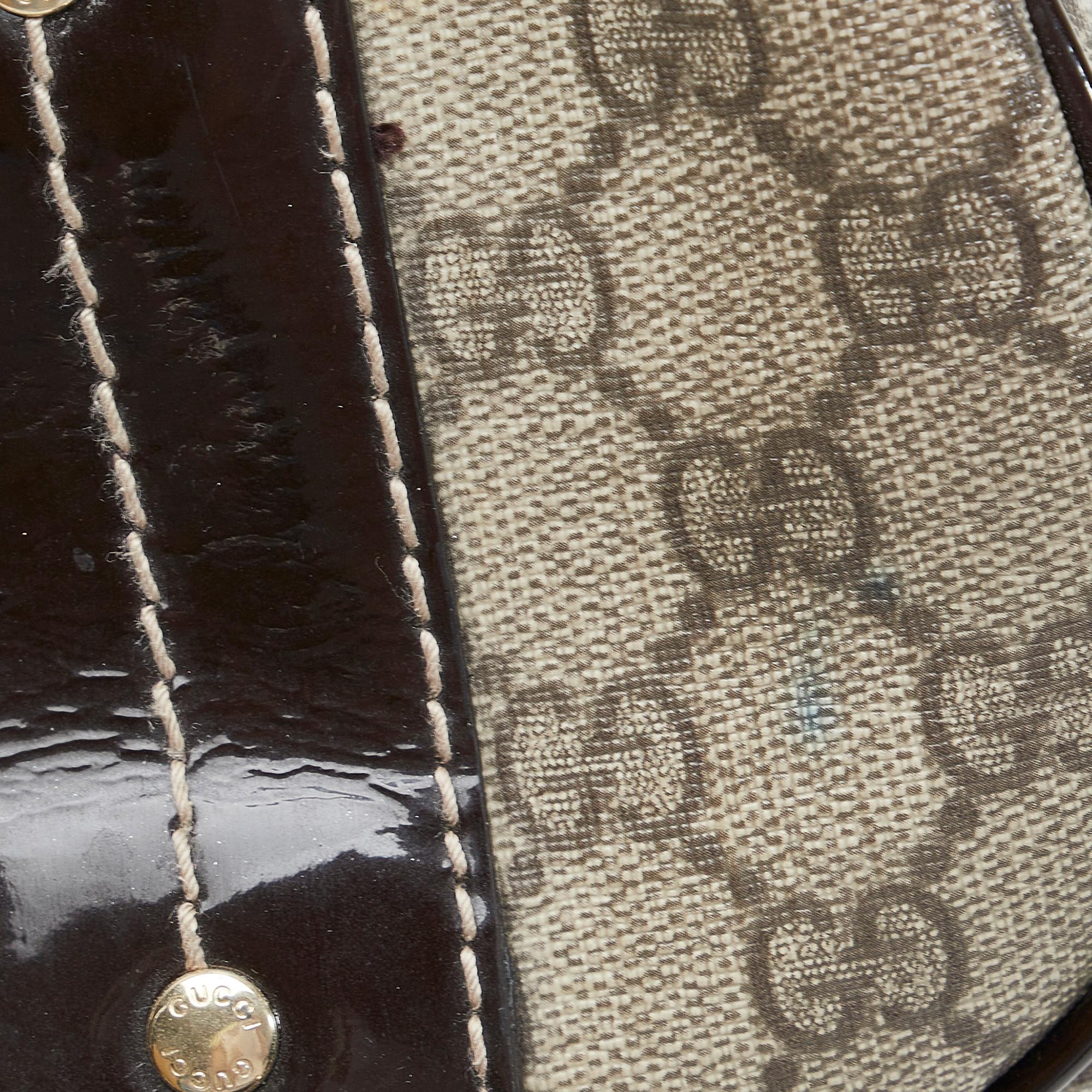 Gucci GG Supreme Boston Bag (SHG-2aBLWM)