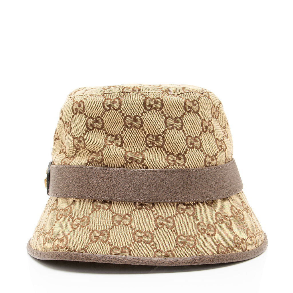 Gucci GG Supreme Bucket Hat - Size L