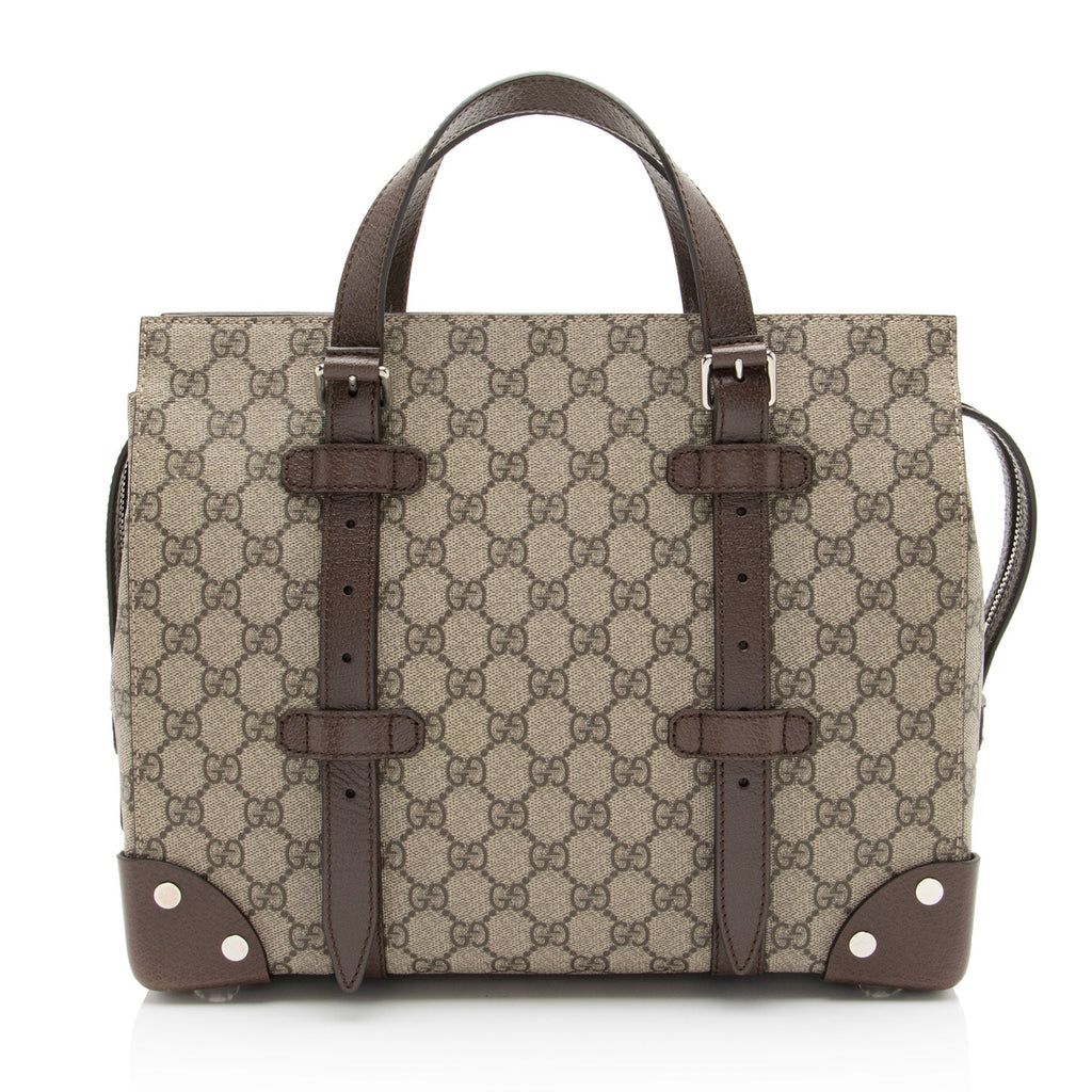 Gucci GG Supreme Buckle Small Tote