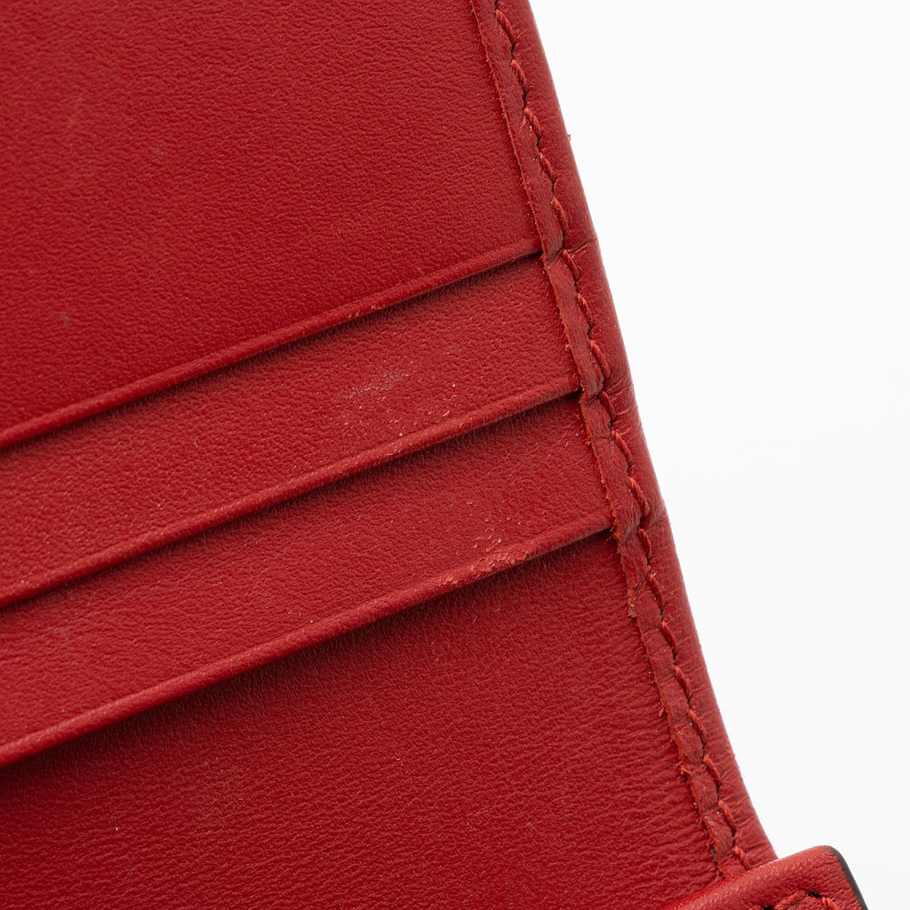 Gucci GG Supreme Cherry Compact Wallet