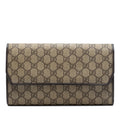 Gucci GG Supreme Clutch