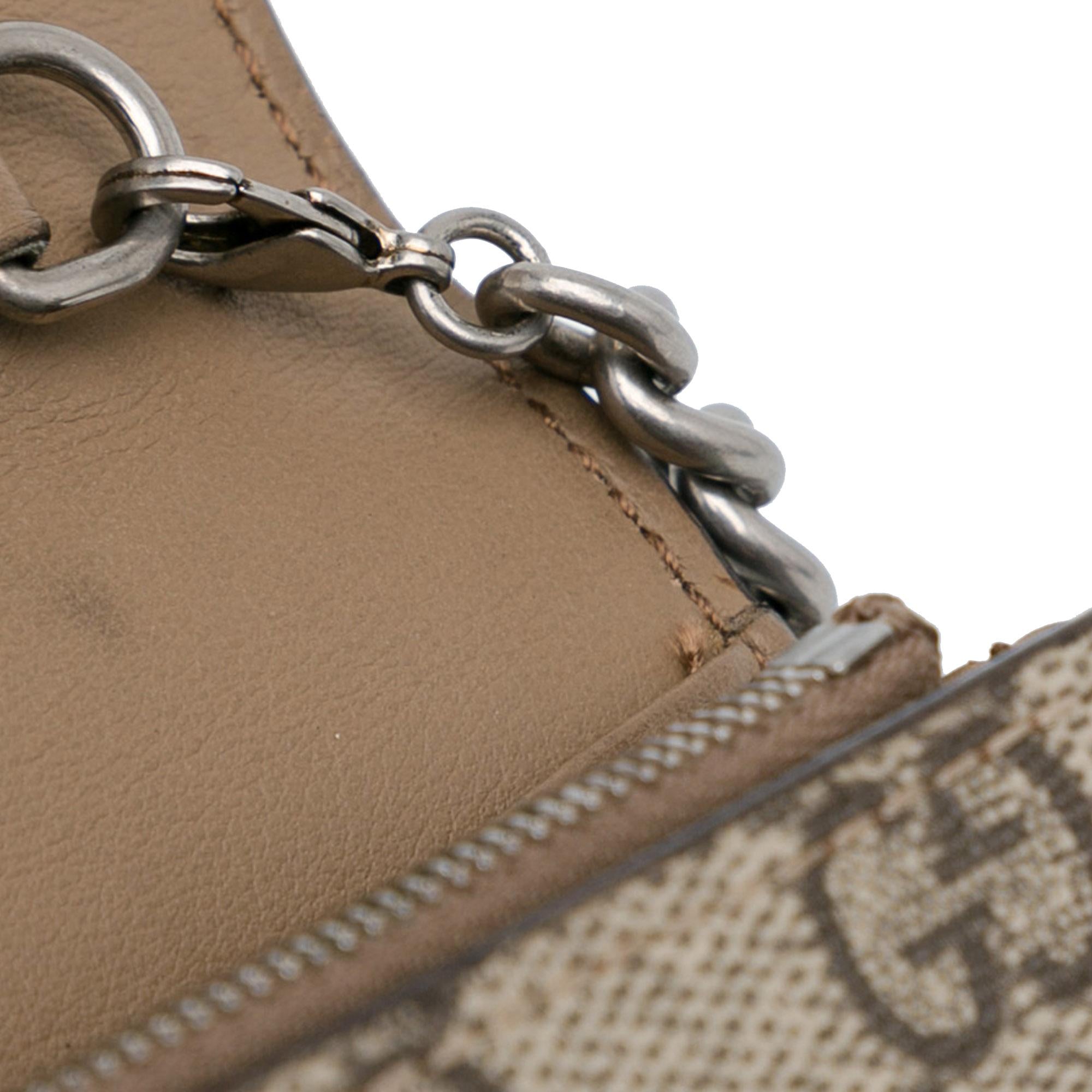 Gucci GG Supreme Dionysus Chain Wallet (SHG-daa2IZ)