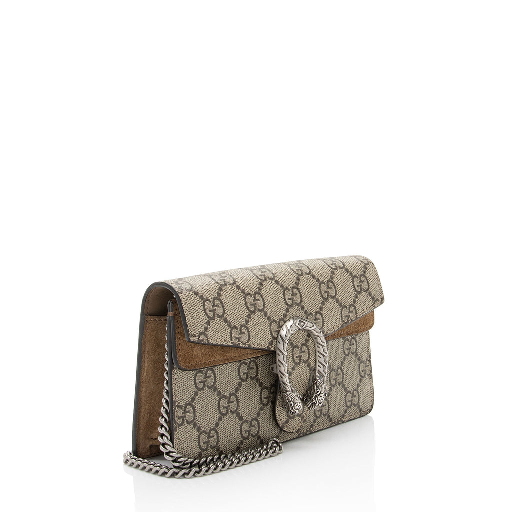 Gucci GG Supreme Dionysus Super Mini Bag (SHF-tAmf4H)