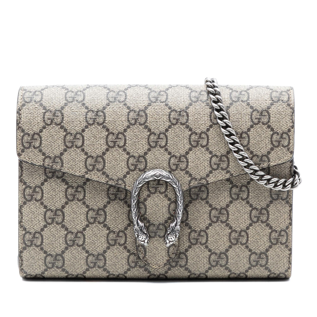 Gucci GG Supreme Dionysus Wallet on Chain