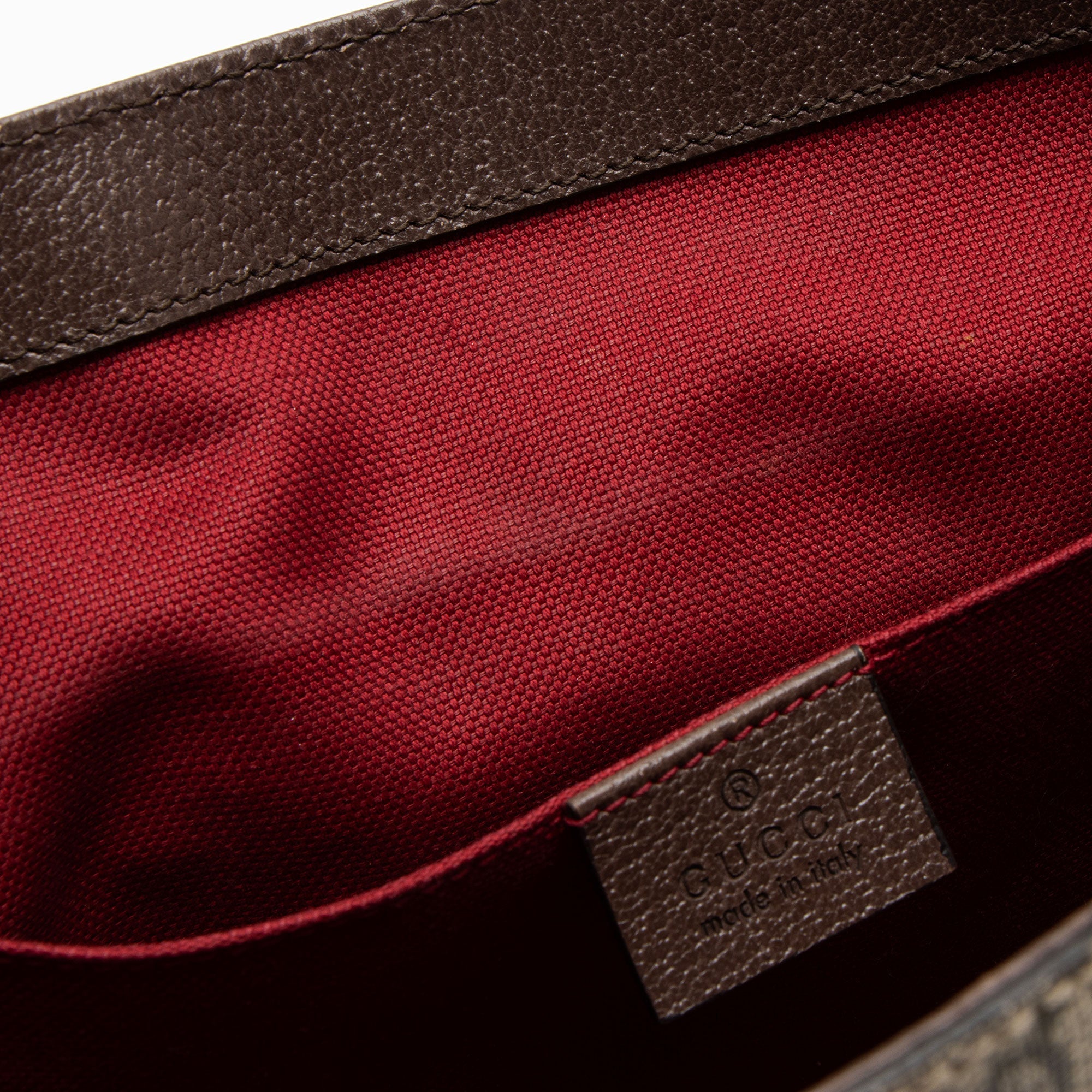 Gucci GG Supreme Double Buckle Messenger