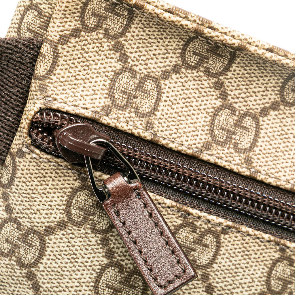 Gucci GG Supreme Double Pocket Belt Bag