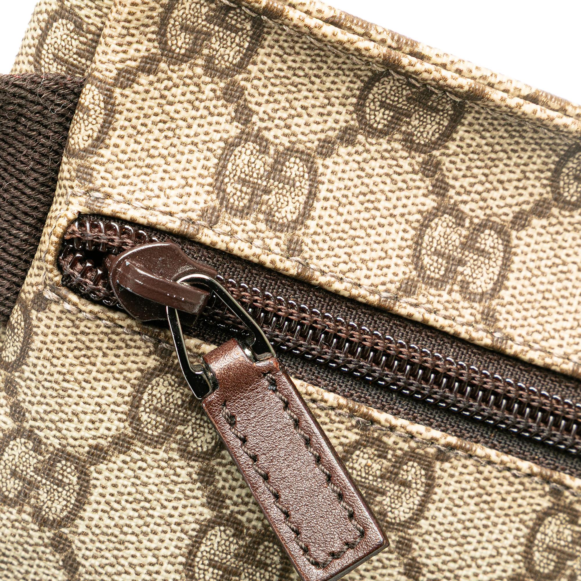 Gucci GG Supreme Double Pocket Belt Bag