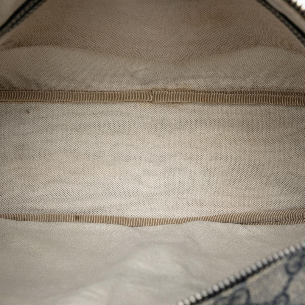Gucci GG Supreme Double Pocket Crossbody