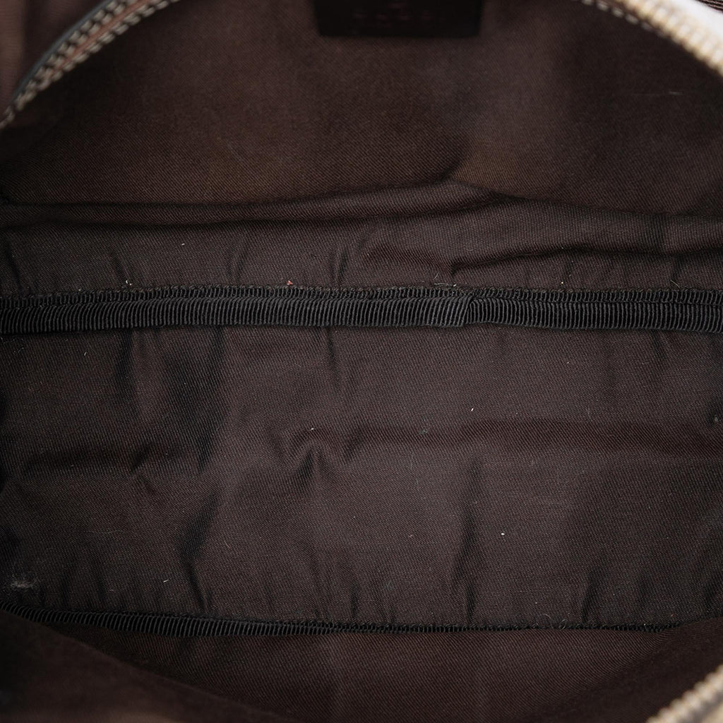 Gucci GG Supreme Double Pocket Crossbody