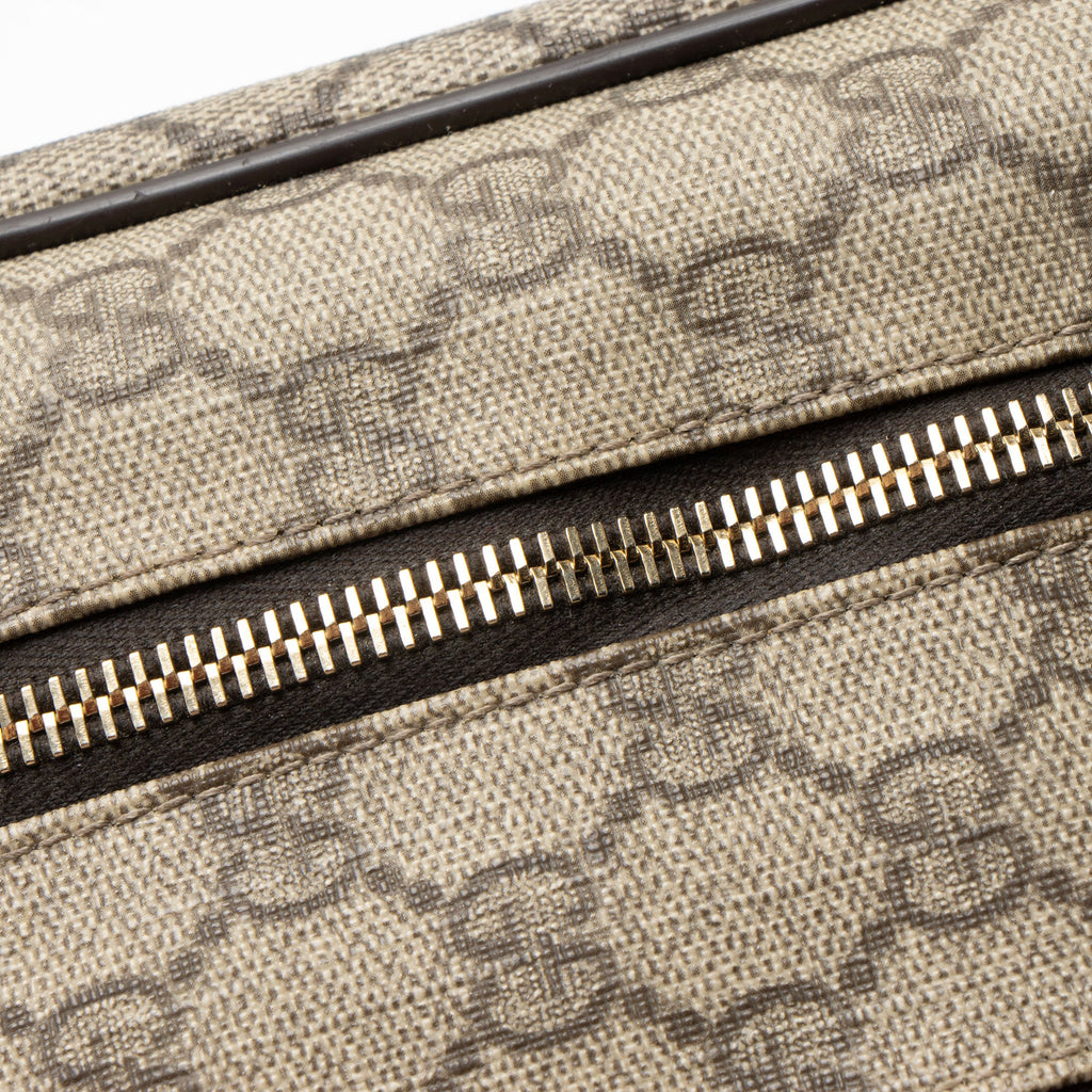 Gucci GG Supreme Double Zip Toiletry Case
