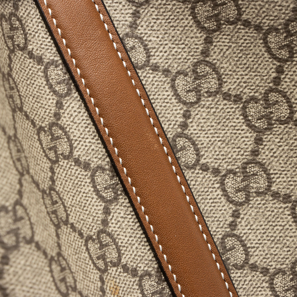 Gucci GG Supreme Emblem Maxi Tote
