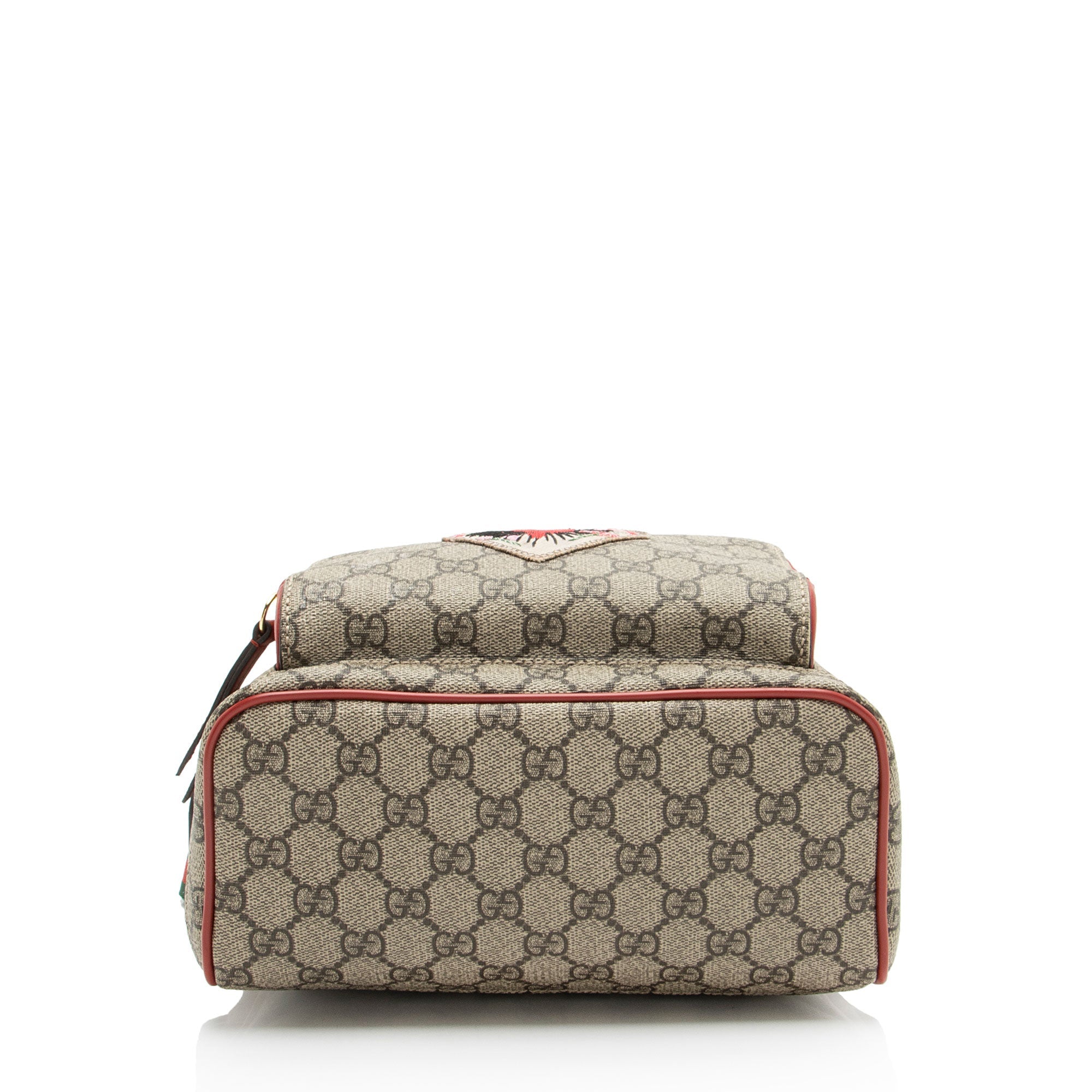 Gucci GG Supreme Embroidered Heart Roses Day Small Backpack