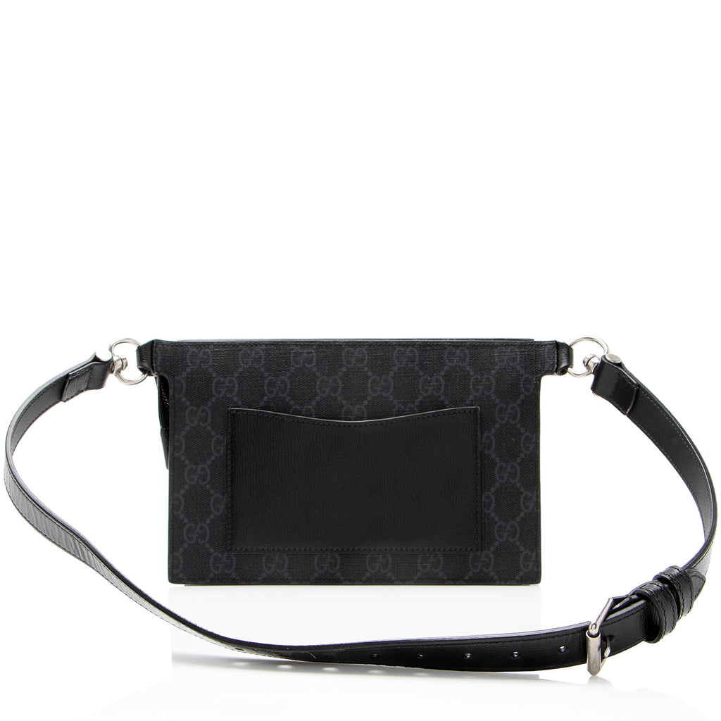 Gucci GG Supreme Flap Pocket Belt Bag