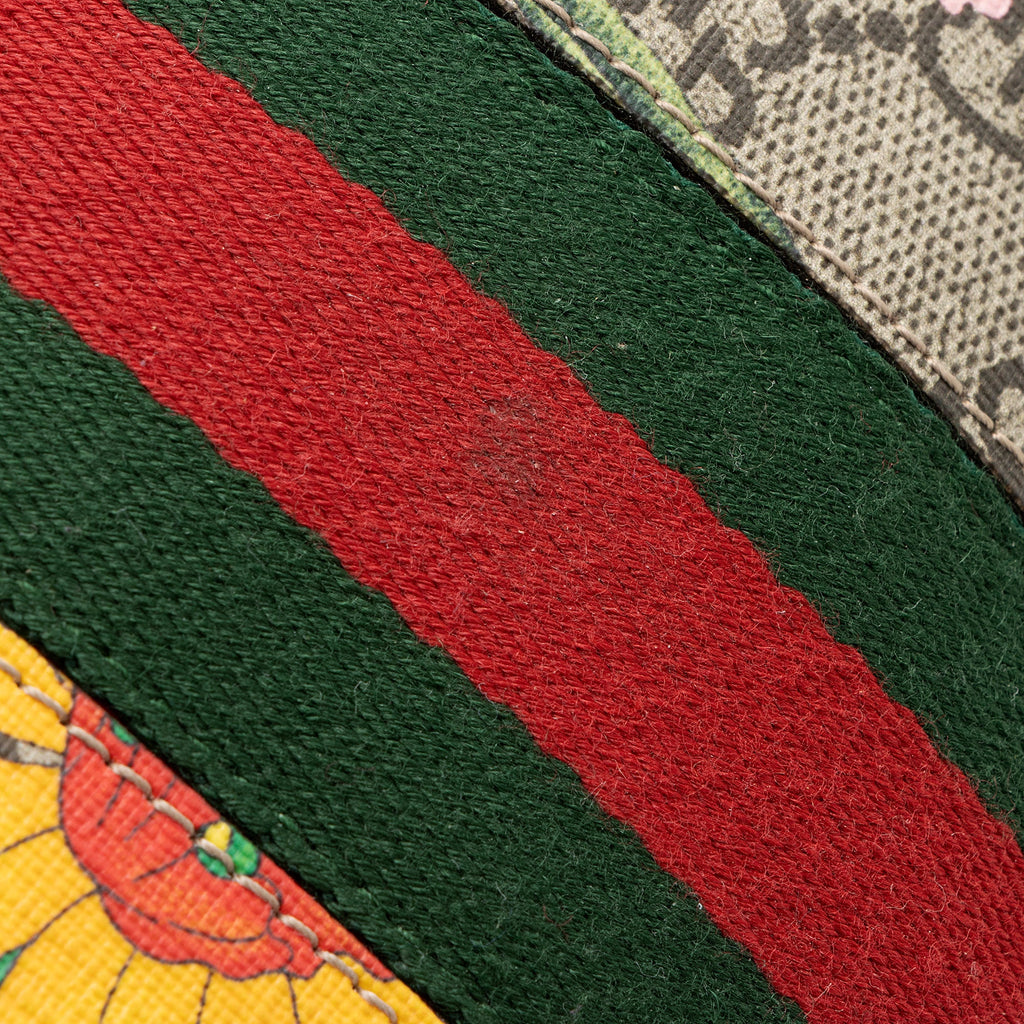 Gucci GG Supreme Flora Ophidia Medium Boston Bag (SHF-ydGH5i)