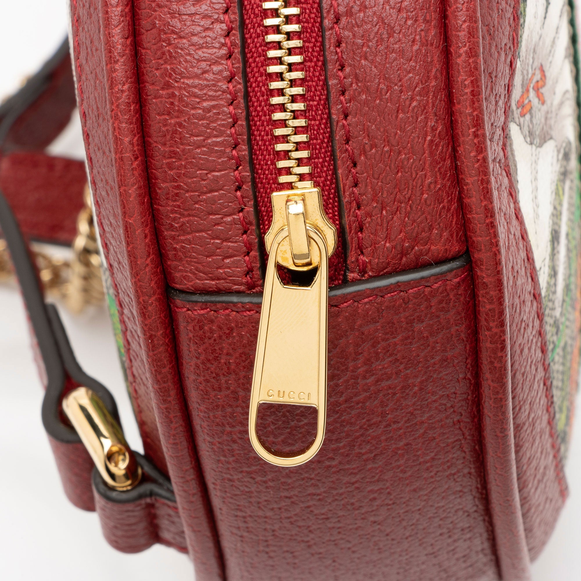 Gucci GG Supreme Flora Ophidia Round Mini Backpack
