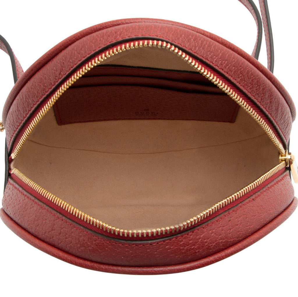 Gucci GG Supreme Flora Ophidia Round Mini Backpack