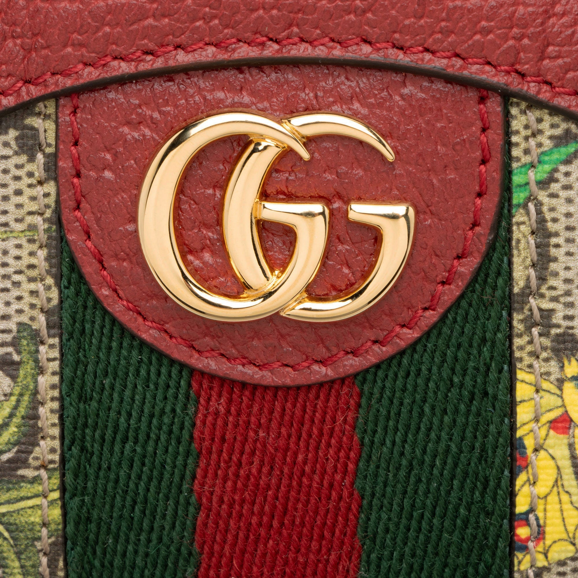 Gucci GG Supreme Flora Ophidia Round Mini Backpack